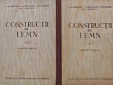 Cumpara ieftin Constructii de lemn (2 volume) - 1952 - G. G. Karlsen (F273)