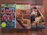 John Grisham-lot 3 carti: Cazul Pelican,Omul care aduce ploaia si Camera mortii