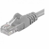 Cablu UTP Patchcord UTP RJ45-RJ45 Cat.6 5m gri &amp;quot;UTP-6-5-G&amp;quot;