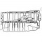 Baie ulei VW BORA Combi (1J6) (1999 - 2005) TOPRAN 110 614