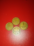 Lot 4 monede Rusia URSS: 1 copeica 1936 + 1937 + 1938 + 1967 [poze]. Discount conform descriere [10 - 20 %. Vezi descrierea.].