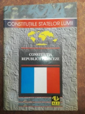 Constitutia republicii franceze foto