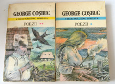 George Cosbuc - Poezii 2 volume foto