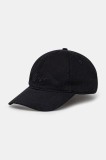 BOSS Orange șapcă de baseball din bumbac culoarea negru, cu imprimeu, 50540944