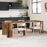 vidaXL Masă de dining 240 x 85 x 75 cm Lemn prelucrat Lemn vechi 3424950
