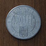 1000 lei 2002, Rom&acirc;nia