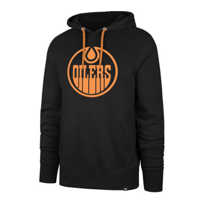 Edmonton Oilers hanorac de bărbați cu glugă Imprint Helix Pullover Hood dark - M foto