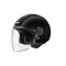 Casca moto open face SMK LAMINAR SOLID, NEAGRA marimea S, unisex,