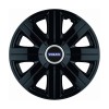 Set 4 Capace Roti, potrivite jantelor de R14, pentru Volvo, model Cosmos Negru, Autohelix MSA