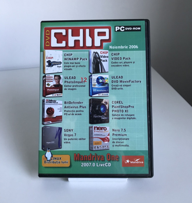 DVD CHIP - DVD de la Revista Chip - Noiembrie 2006