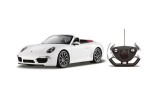 MASINA CU TELECOMANDA PORSCHE CARRERA S ALB CU SCARA 1 LA 12