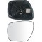 Geam oglinda exterioara cu suport fixare Mazda 5 (Cr19), 04.2005-05.2010; Cx-7 (Er), 01.2006-08.2012; Cx-9 (Tb), 05.2006-10.2012, partea Stanga, stic
