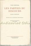 Cumpara ieftin Les Parties Du Discours - Viggo Brondal