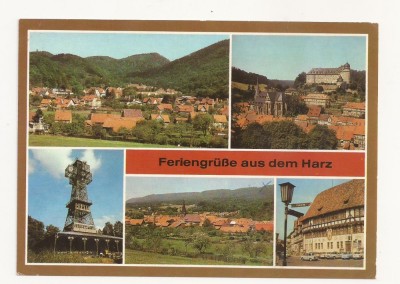 SG1 - Carte Postala - Germania - DDR - Harz, Circulata 1986 foto