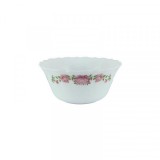 Set 12 Boluri Mici Salata Opal Alb Model Bujori 12.5cm V720/400 DNC42485
