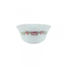 Set 12 Boluri Mici Salata Opal Alb Model Bujori 12.5cm V720/400 DNC42485 foto