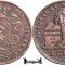 1907, 1 Centime - Leopold al II-lea - Regatul Belgiei - inscripție olandeză