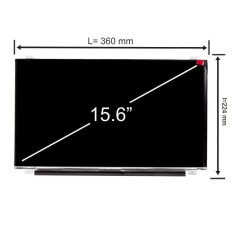 Display laptop Samsung SDC434B 15.6 inch 3840x2160 UHD IPS 40 pini 94% sRGB (livram display compatibil Full HD 144hz) foto