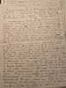 Manuscris Adrian Corbul , Scrisoare din Franța, publicat, 6 pagini și e semnat.