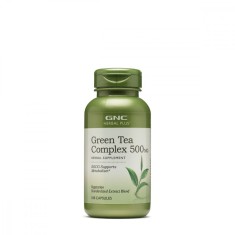 Complex de ceai verde 500mg Herbal Plus&reg;, 100 capsule, GNC