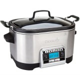 Multicooker Crock-Pot, 5.6L, functie slowcooker, functie masina de paine, Inox