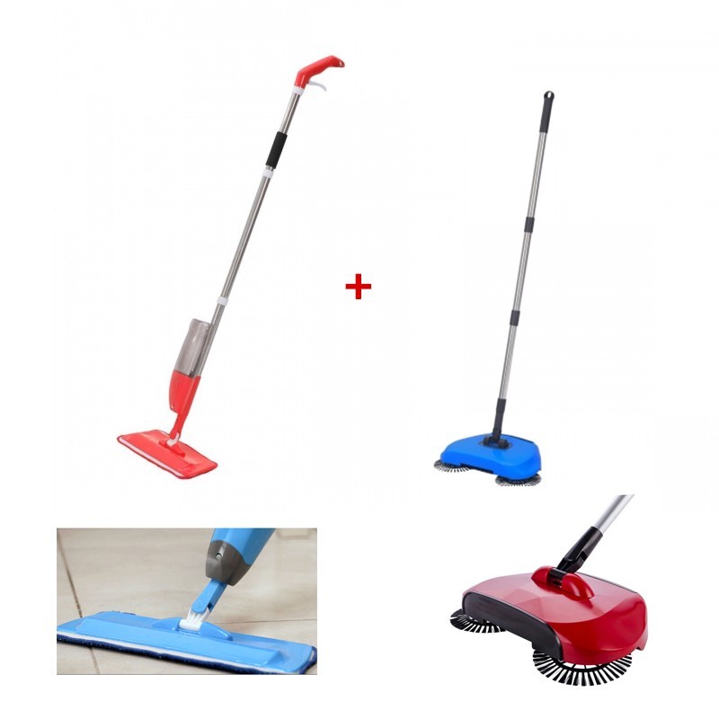 Pachet De Cura enie Accesibil Mop Cu Pulverizator i Matura Cu Perii Rotative Arhiva Okazii ro