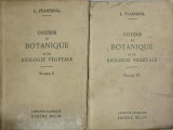 COURS DE BOTANIQUE ET DE BIOLOGIE VEGETALE VOL.1-2-L. PLANTEFOL-238440