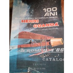 100 Ani de la nasterea Savantului Roman Henri Coanda - Aeromfila 86 Catalog