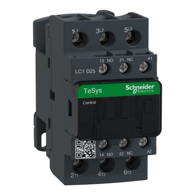 Contactor 25A 3P 3ND AC-3 230V TeSys Schneider LC1D25P5 foto