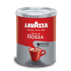 Lavazza Qualita Rossa Cafea macinata cutie metalica, 250g