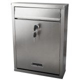 Cutie Postala Inox 260x350x80 mm, 2 chei, Evotools 644060