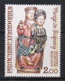 Andorra franceza 1978 - Sculptură din biserica Sf. Ioan din Sispony, MNH