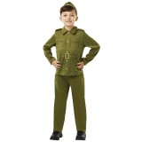 Costum soldat KidMania&reg; pentru baieti 110-116 cm 5-6 ani