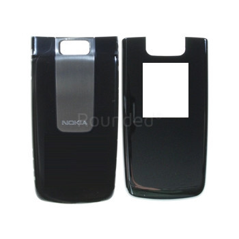 Nokia 6600 Fold frontal și capac baterie negru foto