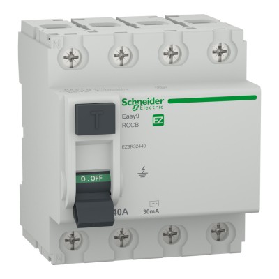Diferential RCCB 40A 4P 30mA tip AC Easy9 Schneider EZ9R32440 foto