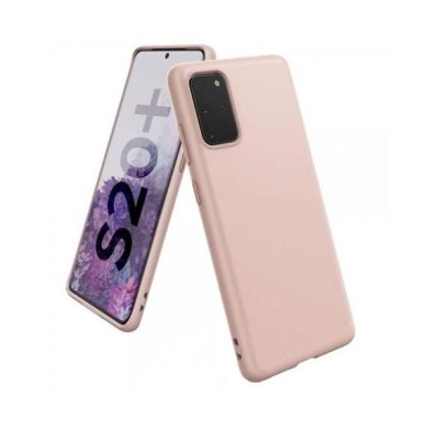 Husa Samsung S20+ g985 Silicon Roz Prafuit foto