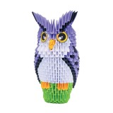 Origami 3D Creagami - Bufnita 657 piese, CreativaMente