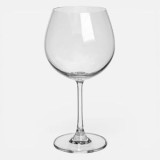 Pahar cu picior pentru vin rosu, 643 ml, din sticla transparenta, CMCLASS
