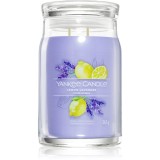 Yankee Candle Lemon Lavender lum&acirc;nare parfumată Signature 567 g