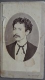 CDV vechi atelier foto Jules UDVARDY / Craiova sec XIX / personalitate / f rar