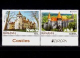 Cumpara ieftin RO 2017 LP 2142 &quot;Europa-Castele&quot; , serie cu punte tip II, MNH, Organizatii internationale, Nestampilat