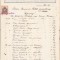 A911 Factură Kleininger Mikl&oacute;s Coloniale textile Tomnatic, județul Timiș, 1913