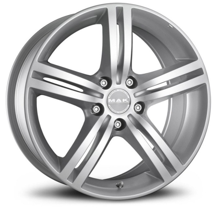 Jante PEUGEOT 407 6.5J x 16 Inch 5X108 et35 - Mak Veloce L Silver - pret / buc Jante PEUGEOT 407 6.5J x 16 Inch 5X108 et35 - Mak Veloce L Silver - pret / buc