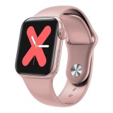 Ceas Smartwatch Techstar&reg; W58Pro Roz, 1.3 inch IPS, Monitorizare Temperatura, Sedentarism, Bluetooth, IP65