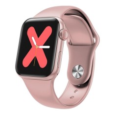 Ceas Smartwatch Techstar&reg; W58Pro Roz, 1.3 inch IPS, Monitorizare Temperatura, Sedentarism, Bluetooth, IP65