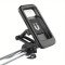 Suport Universal Impermeabil pentru Telefon pentru Motocicleta, Bicicleta, Scuter, Material ABS, Suport GPS rotativ 360&deg;, suport reglabil pentru telef