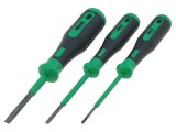 Kit Surubelnite Plate Wago, 3 Bucati - Set Surubelnite Drepte, Scule de Mana