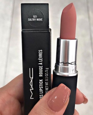Ruj de buze MAC Powder Kiss Lipstick, Natural, Mat (Fara cutie si eticheta) foto
