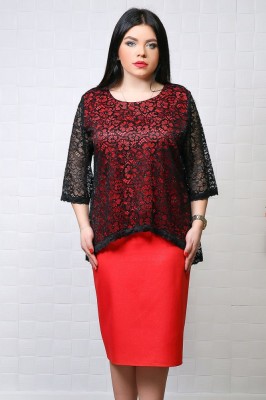 Rochie de ocazie Celia RosuMarimea foto