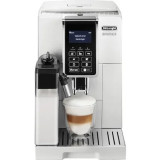 Espressor automat De&rsquo;Longhi Dinamica ECAM 350.55.W, 1450 W, 15 bar, 1.8 l, sistem LatteCrema, carafa lapte, Alb, Delonghi